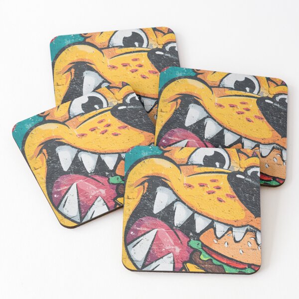 Item preview, Dog eating burger designed and sold by Newrealis.