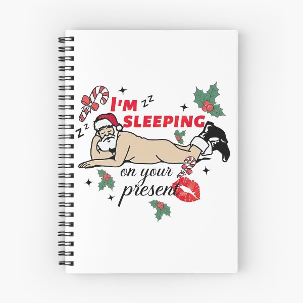 Item preview, Inappropriate Christmas, Christmas Humor, Funny Santa, Sleeping Funny Santa  designed and sold by graphic-genie.