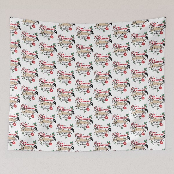 Item preview, Inappropriate Christmas, Christmas Humor, Funny Santa, Sleeping Funny Santa  designed and sold by graphic-genie.