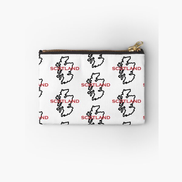 Item preview, SCOTLAND- Country outlined emblem design in red and black designed and sold by ABG Inspirational Art.