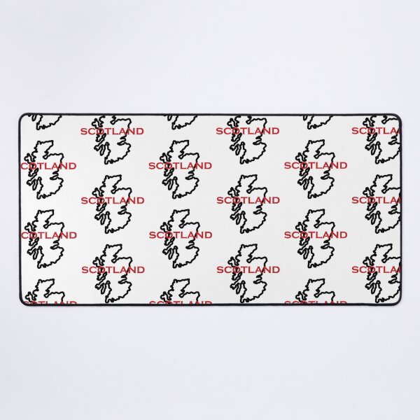 Item preview, SCOTLAND- Country outlined emblem design in red and black designed and sold by ABG Inspirational Art.