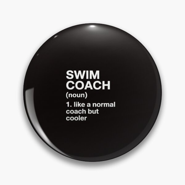 Artikelvorschau, Schwimmtrainer Sport Definition Trainer Ausbilder Schule entworfen und verkauft von RatCurry.