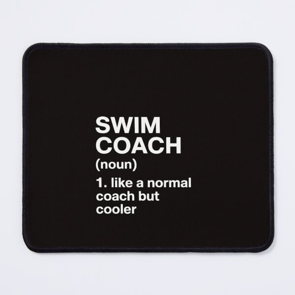 Item preview, Swim Coach Sports Definition Trainer Instructor School designed and sold by RatCurry.