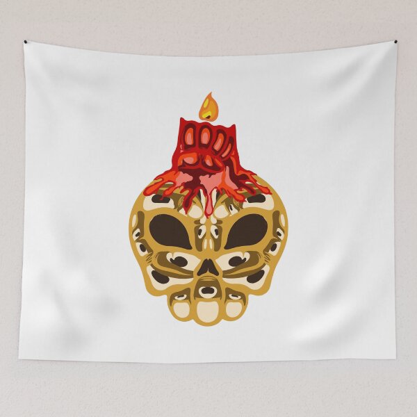 Item preview, Melting on the skull designed and sold by shinysoles.