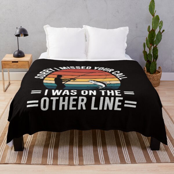 Item preview, Sorry I Missed Your Call I was On The Other Line - Fishing designed and sold by RatCurry.