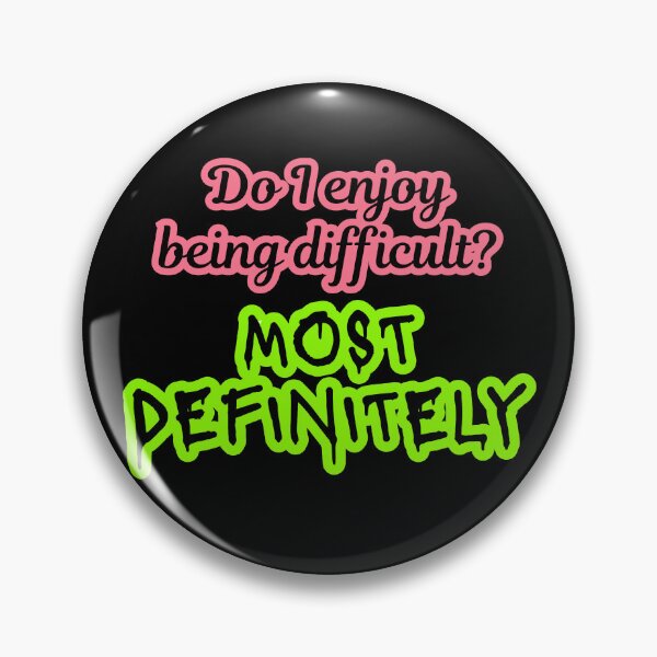 Item preview, Difficult Demon Alastor - Red Green Text designed and sold by EvergreenRevolt.