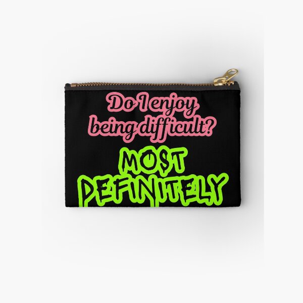 Item preview, Difficult Demon Alastor - Red Green Text designed and sold by EvergreenRevolt.