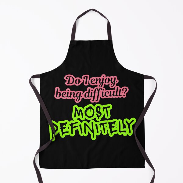 Item preview, Difficult Demon Alastor - Red Green Text designed and sold by EvergreenRevolt.