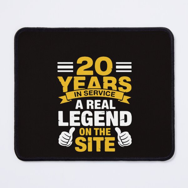 Item preview, Service anniversary 20 years work anniversary designed and sold by RatCurry.