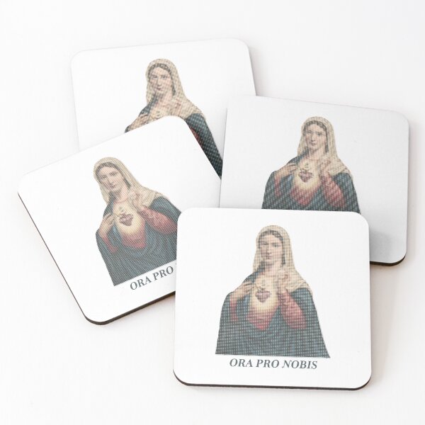 Item preview, Immaculate Heart of Mary Ora Pro Nobis Icon Imagery designed and sold by KTSubz Faith & Fun Designs.