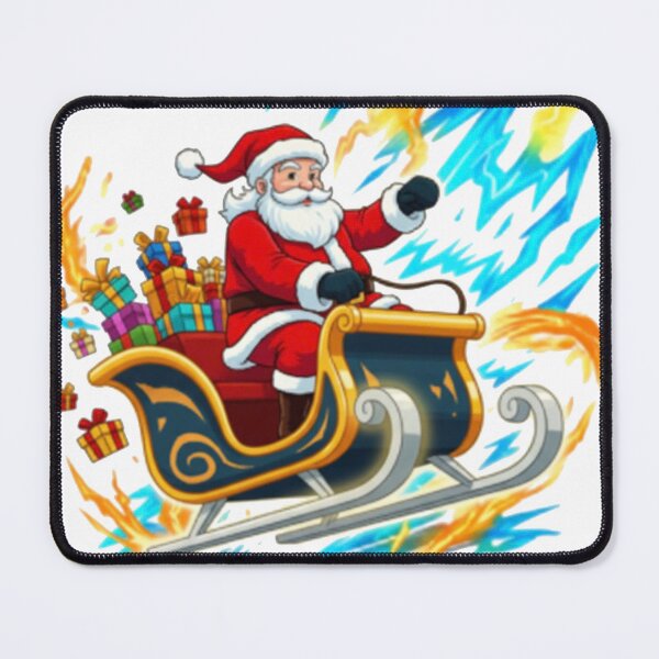 Item preview, Santa in Sleigh designed and sold by clarkfraser.