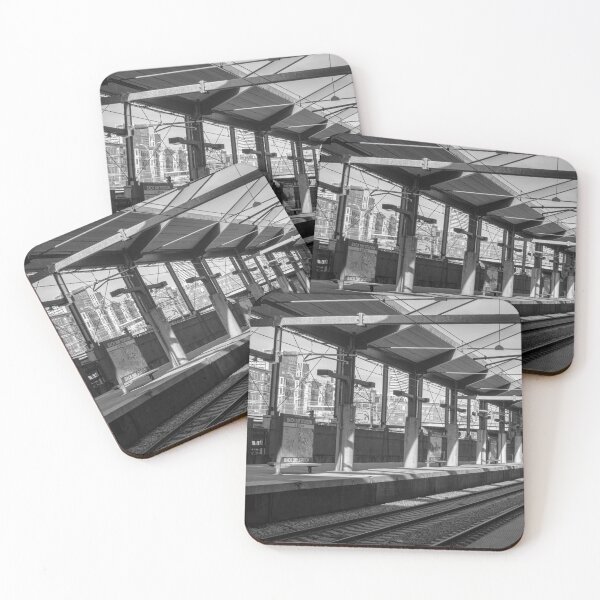 Item preview, Quiet Morning at Back Bay Station – Boston Urban Photography designed and sold by Polky Art.