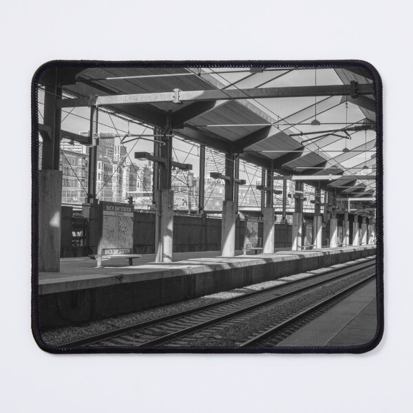 Item preview, Quiet Morning at Back Bay Station – Boston Urban Photography designed and sold by Polky Art.