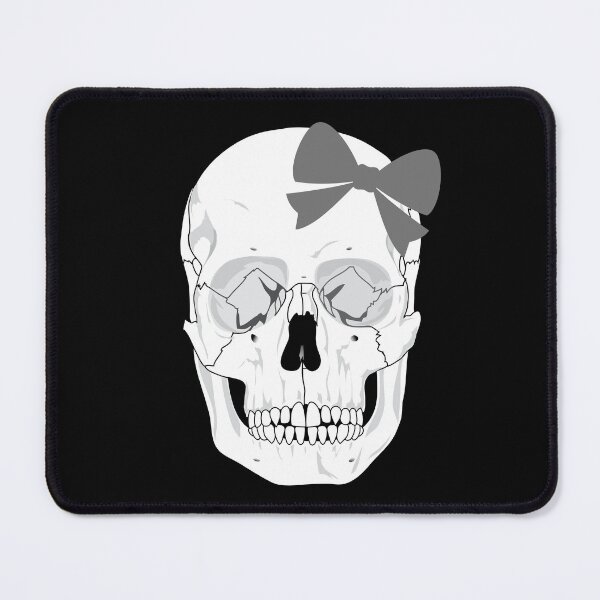 Item preview, Skull with Ribbon Coquette Aesthetic | Pastel Goth Skeleton Line Art designed and sold by MaicolLeal.