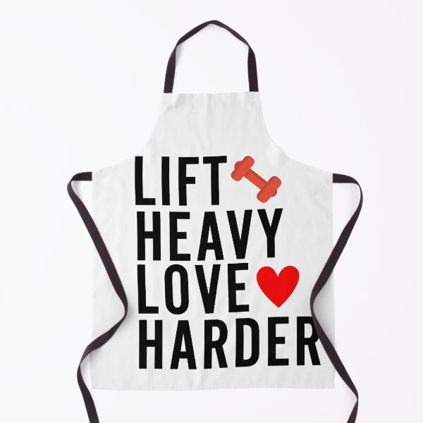Item preview, Lift Heavy, Love Hard – Minimal Gym Aesthetic Design designed and sold by Born To Be Fit.