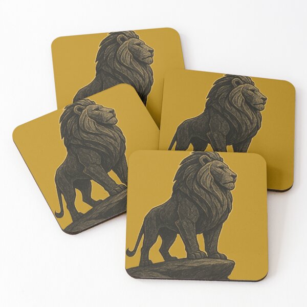 Item preview, Lion King Savanna Majesty, Golden Power, Unyielding Identity designed and sold by SavannaStrikes.