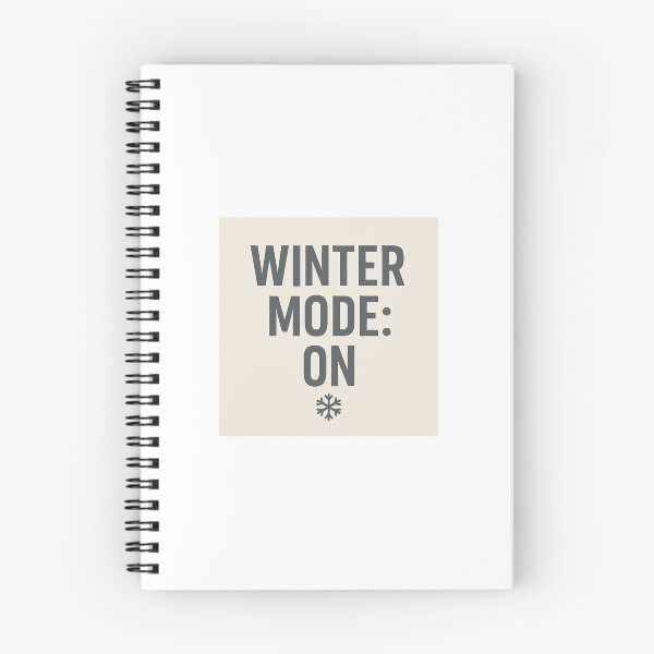 Item preview, Winter Mode On – Cozy & Chill Vibes designed and sold by NomadUSArt.