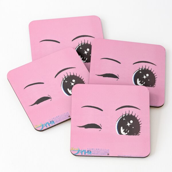 Item preview, Giant Sparkle Anime Eye – Retro Pink J-Pop Aesthetic Graphic designed and sold by LoLife.