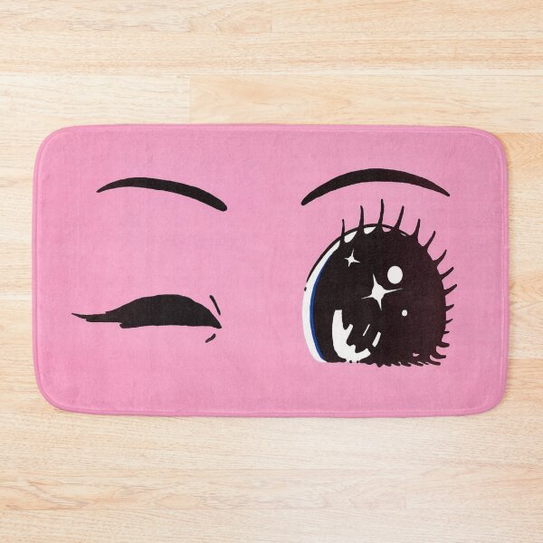 Item preview, Giant Sparkle Anime Eye – Retro Pink J-Pop Aesthetic Graphic designed and sold by LoLife.