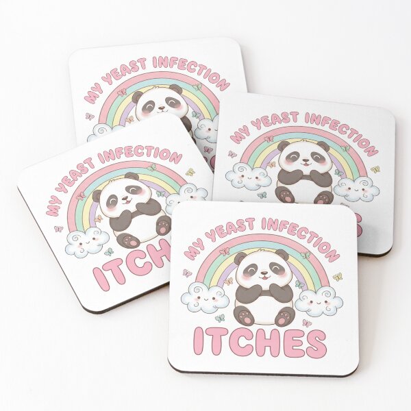 Item preview, Panda my yeast infection itches funny gag adult humor novelty  designed and sold by CheeseBlueprint.