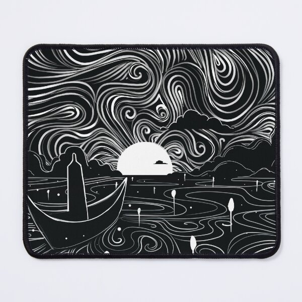 Item preview, Sunset Boat designed and sold by SKdraws_.