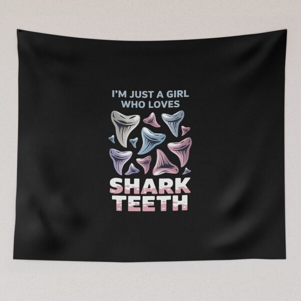 Item preview, Cool Shark Teeth Art For Girls Women Fossil Megalodon Too1h  designed and sold by MicanCuteStore.