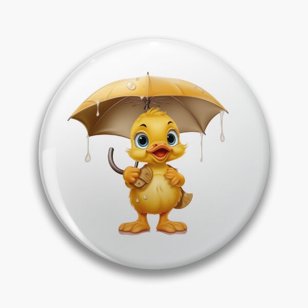 Item preview, Cheerful Rain Duck designed and sold by New-School-Wave.