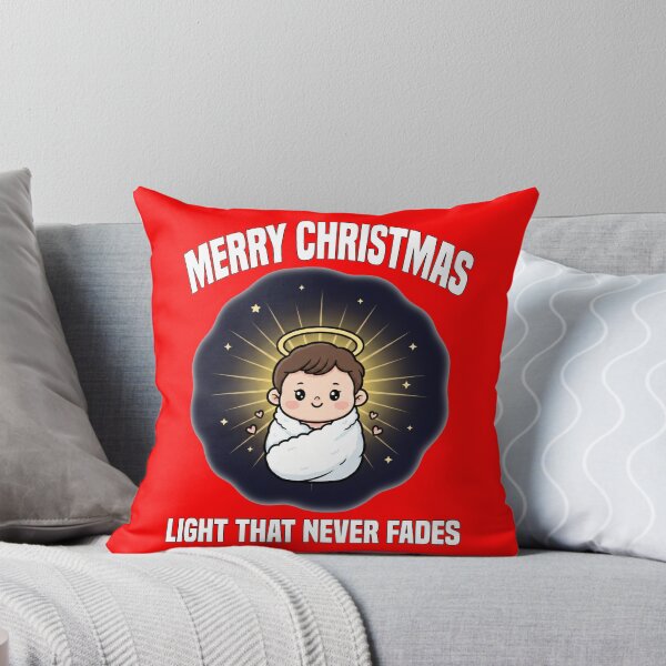 Item preview, MERRY CHRISTMAS - LIGHT THAT NEVER FADES | Eternal Christmas Nativity | Christian Faith designed and sold by KEF Custom.