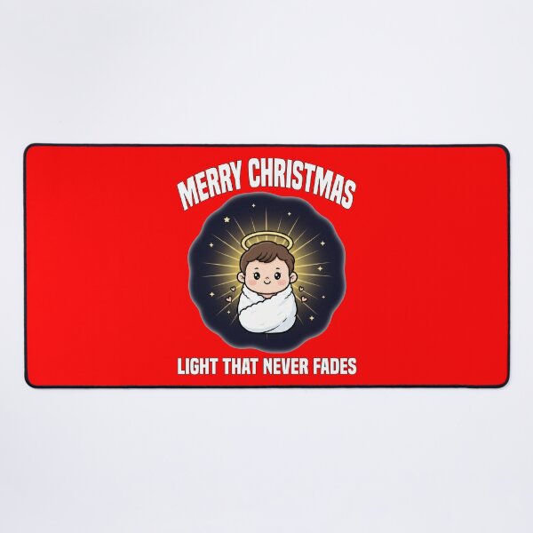 Item preview, MERRY CHRISTMAS - LIGHT THAT NEVER FADES | Eternal Christmas Nativity | Christian Faith designed and sold by KEF Custom.