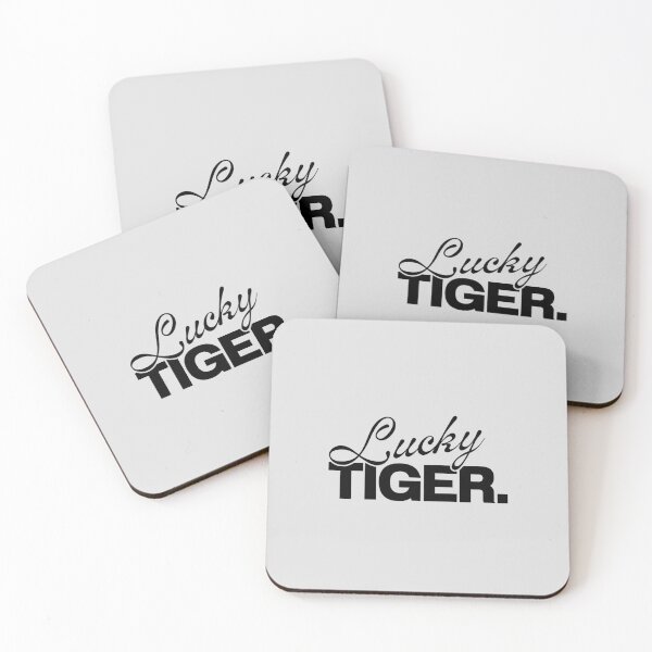 Item preview, Lucky Tiger Bold Text Design designed and sold by THE JIZU SHOP.