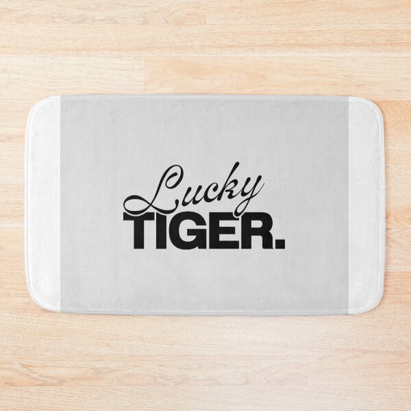 Item preview, Lucky Tiger Bold Text Design designed and sold by THE JIZU SHOP.