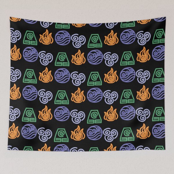 Item preview, Avatar Four Elements Water Earth Fire Air designed and sold by sani-gilk.