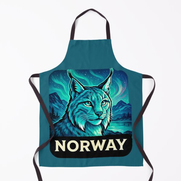 Item preview, Norway - Lynx Arctic Glow designed and sold by Myra365Art.