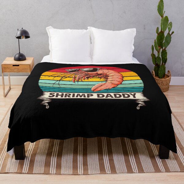 Item preview, Shrimp Daddy Retro Cool Tee designed and sold by LarryMBrown.