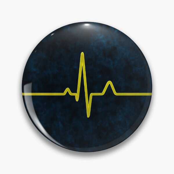 Item preview, ECG Heartbeat Line – Medical Waveform Art designed and sold by NeuroNotes.