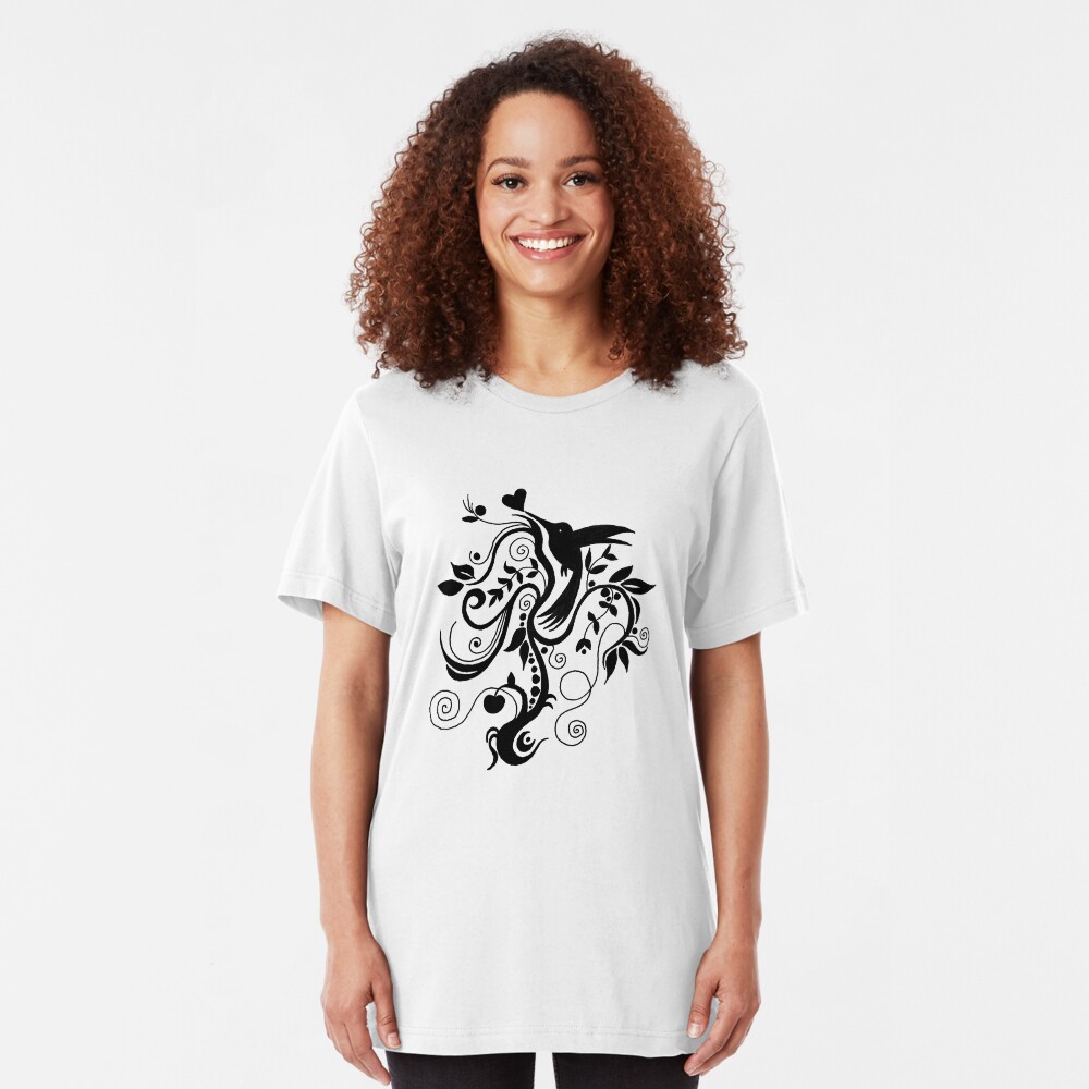 Spiral Bliss Tee Slim Fit T-Shirt
