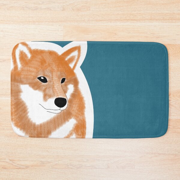 Item preview, Traditional Shiba in orange coat relaxing in silence designed and sold by ShibaCruise-On.