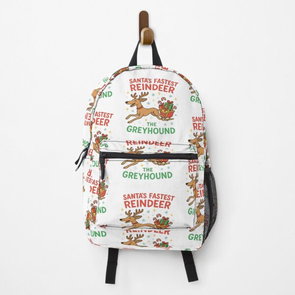 Artikelvorschau, Santas schnellstes Rentier – Lustiges Greyhound-Weihnachtshund-Design entworfen und verkauft von Globalcitytees.