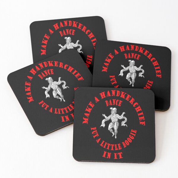 Item preview, Make A Handkerchief Dance Put A Little Boogie In It Pun Red Text designed and sold by taiche.