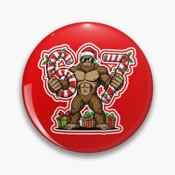 Item preview, Bigfoot Christmas Six Seven  designed and sold by WoodburyLake.