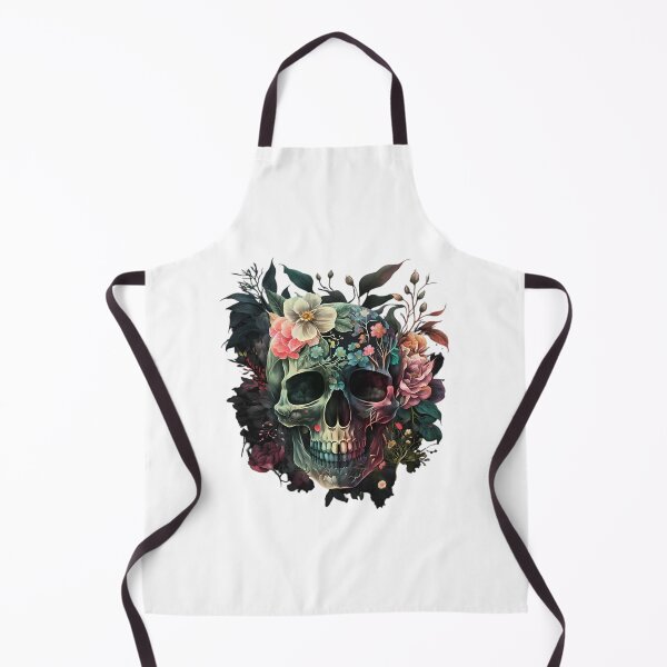 Item preview, Floral Skull designed and sold by zidan-orange.