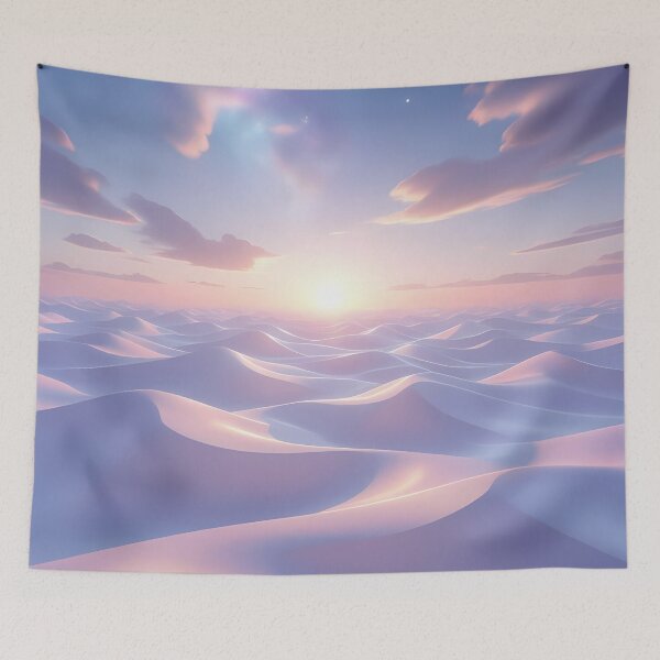 Item preview, Sand Dunes, Clouds, Glowing Alien Vistas, Fantasy Scifi Luminescence Landscape (image size 8320x12480) designed and sold by Digital-Davinci.