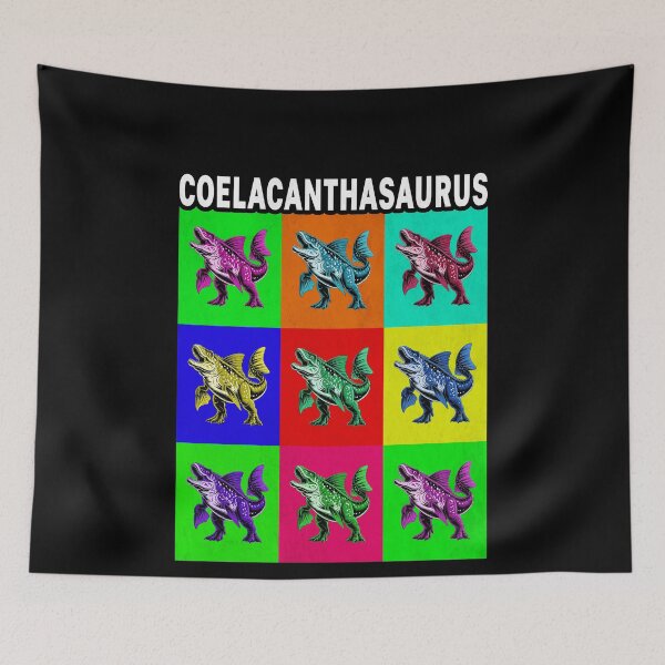 Item preview, Coelacanthasaurus Coelacanth Dinosaur Pun designed and sold by elderberry.
