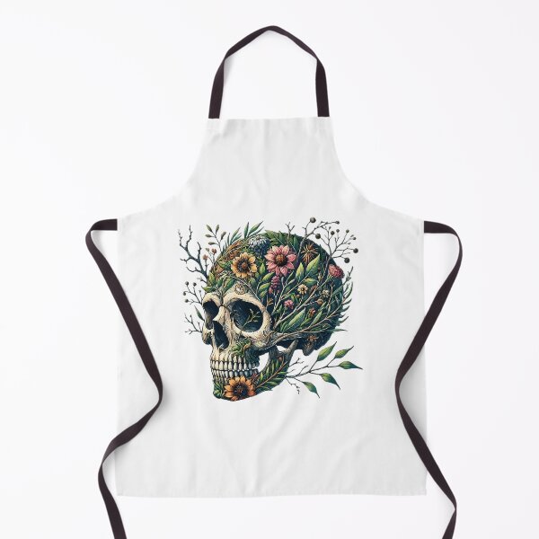 Item preview, Natural Floral Skull designed and sold by zidan-orange.