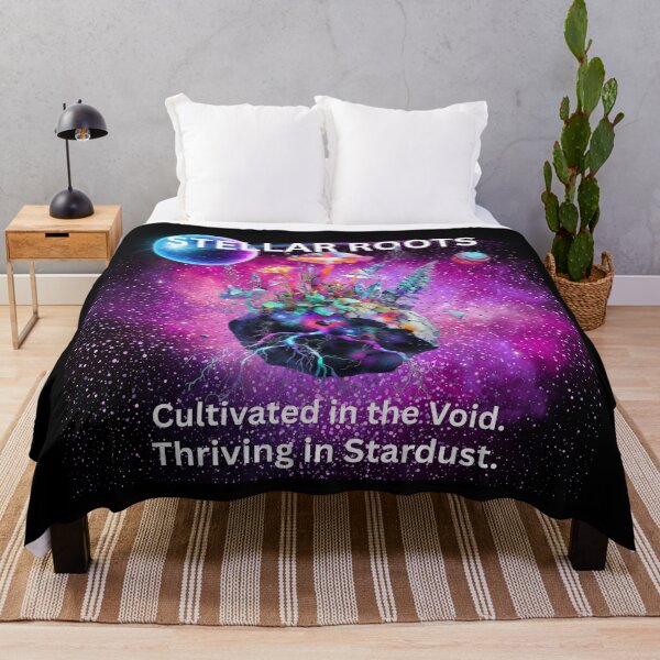 Item preview, STELLAR ROOTS Cosmic Flora Watercolor Art Print & Space Fungi Sci-Fi Gift designed and sold by Searching ideas.