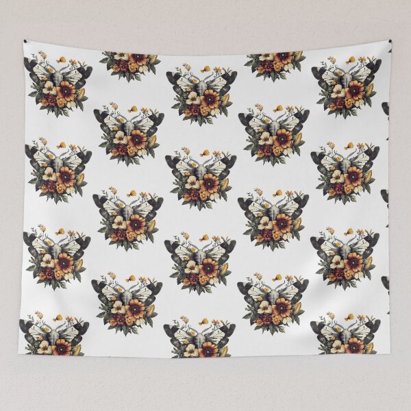 Item preview, Vintage Floral Moth designed and sold by zidan-orange.