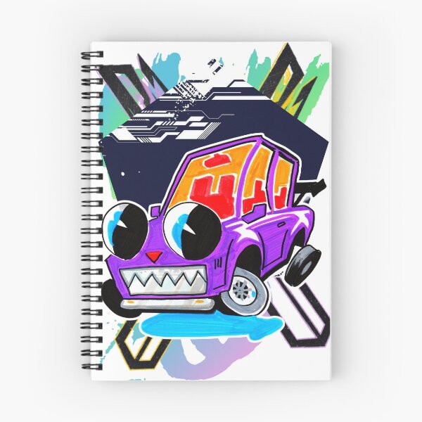 Item preview, cartoon car design 5 designed and sold by vallertine.