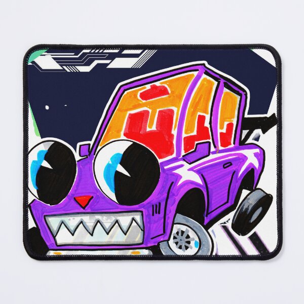 Item preview, cartoon car design 5 designed and sold by vallertine.