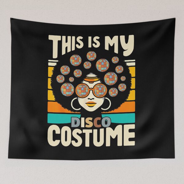 Item preview, Afro Disco Queen Costume Shirt designed and sold by TinaMDedrick.