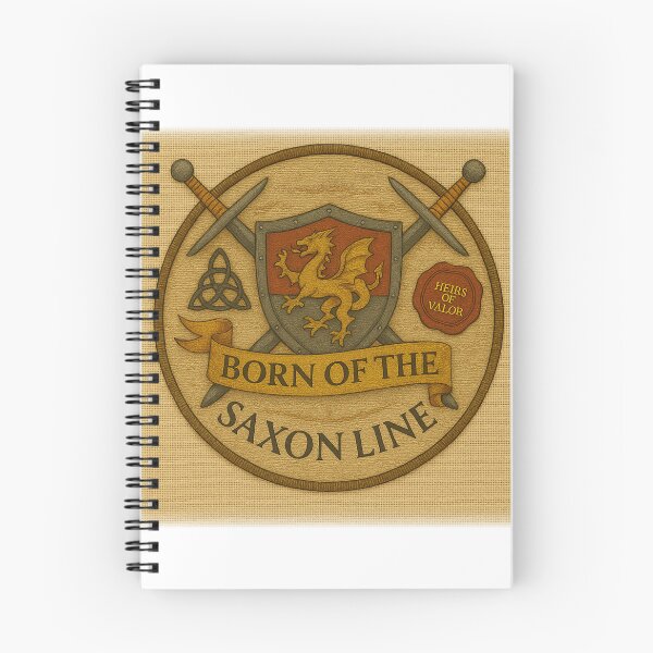 Item preview, Born of the Saxon Line • Saxon Heritage Crest Emblem designed and sold by fairmaiden7.